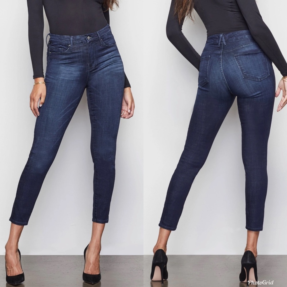 Good American Good Waist Crop